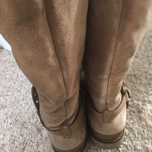 Tory Burch Dana Shearling suede boots